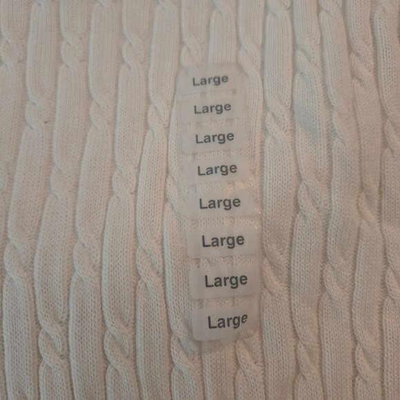 Karen Scott V-Neck Sweater   Large - Picture 7 of 9